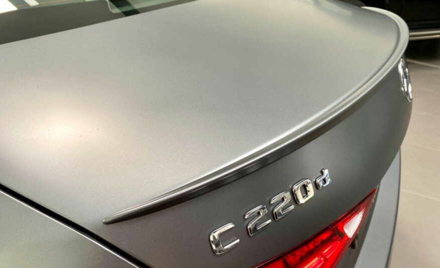 مرسيدس بنز C 220d Designo selenite gray ديزاينو سيلينيت جراي ماغنو مات MY 2021 (10119) (910.000,00 MAD)