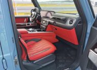 Mercedes Benz G 63 AM 2021 Cuir Semi-Aniline Bleu De Chine – Rouge (10128) (3.820.000,00 MAD)