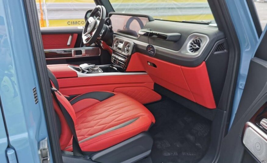 Mercedes Benz G 63 MY 2021 China blue Leather semi-aniline – red (10128) (3.820.000,00 MAD)