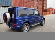 مرسيدس بنز G 63 AMG Mystic blue bright أزرق غامق لامع جلد كامل أحمر أسود MY 2022 (10198) (4.193.000,00 MAD)