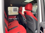 Mercedes Benz G 63 AMG Polar white – standard finish (149) Nappa leather semianiline red (807) MY 2022 (10208) (4.157.000,00 MAD)