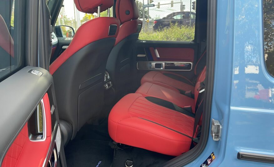 Mercedes Benz G 63 AMG Cuir Bleu Chine Rouge Noir MON 2022 (10202) (4.317.000,00 MAD)