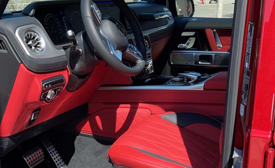 Mercedes Benz G 500 Designo Hyacinth Rouge Interieur Tout Cuir, Rouge, Noir MON 2022 (10204) (2.523.000,00 MAD)