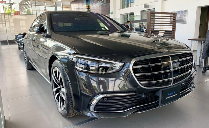 مرسيدس بنز S 450 Obsidian black metallic لونج سبج جلد أسود ميتاليك بيج فاخر MY 2022 (20213) (2.505.000,00 MAD)