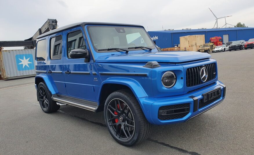 Mercedes Benz G 63 Garnissage Cuir Nappa Bleu Mer Du Sud MON 2022 (10207) (4.193.000,00 MAD)