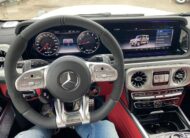 Mercedes Benz G 63 AMG Polar White – تشطيب قياسي (149) جلد Nappa شبه أحمر (807) MY 2022 (10208) (4.157.000,00 MAD)