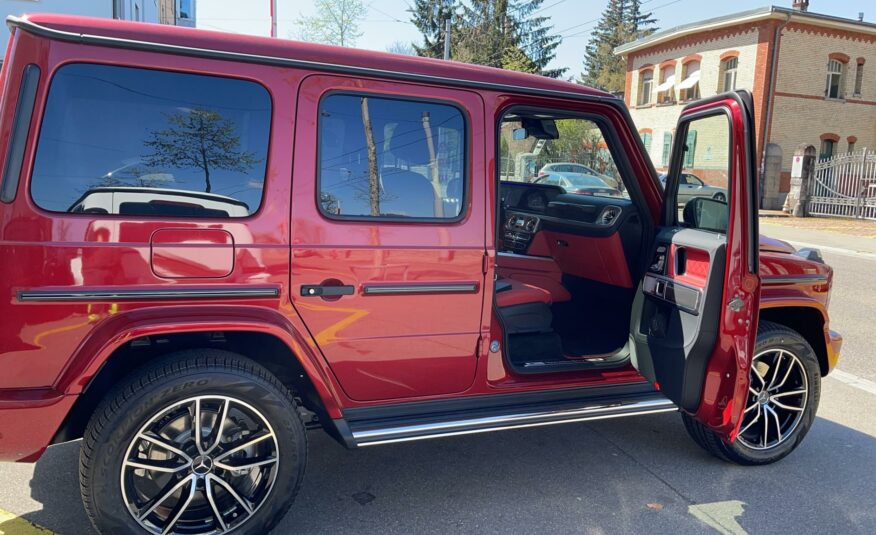 Mercedes Benz G 500 designo hyacinth red Interior full leather MY 2022 (10204) (2.523.000,00 MAD)