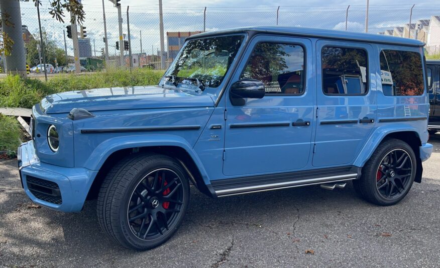 Mercedes Benz G 63 AMG Cuir Bleu Chine Rouge Noir MON 2022 (10202) (4.317.000,00 MAD)