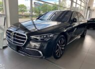 مرسيدس بنز S 450 Obsidian black metallic لونج سبج جلد أسود ميتاليك بيج فاخر MY 2022 (20213) (2.505.000,00 MAD)