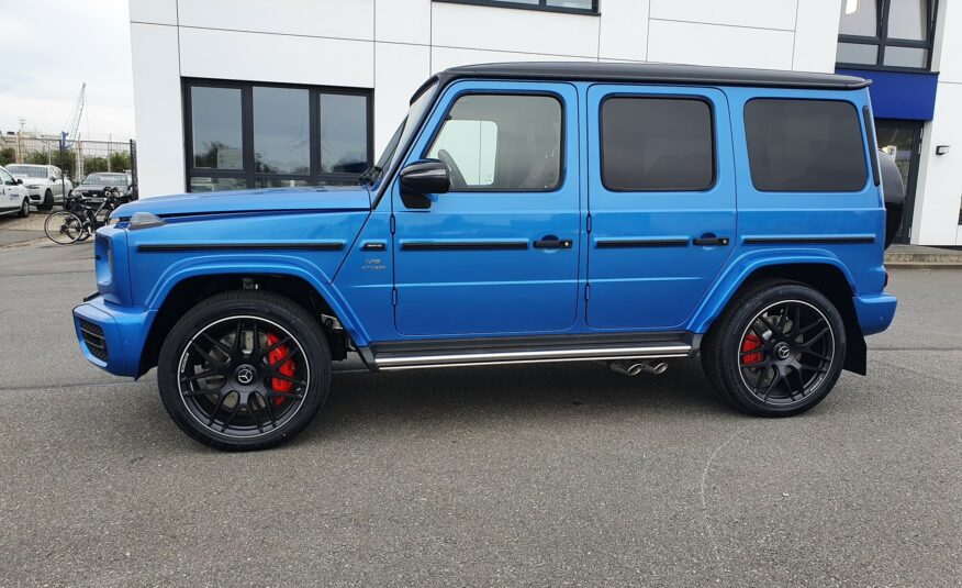 Mercedes Benz G 63 Garnissage Cuir Nappa Bleu Mer Du Sud MON 2022 (10207) (4.193.000,00 MAD)