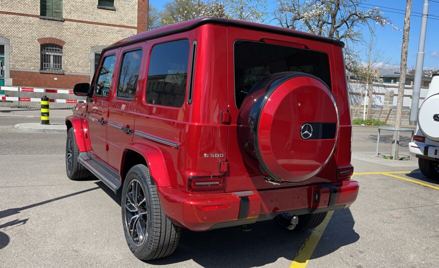 Mercedes Benz G 500 Designo Hyacinth Rouge Interieur Tout Cuir, Rouge, Noir MON 2022 (10204) (2.523.000,00 MAD)