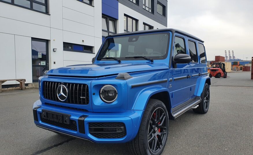 Mercedes Benz G 63 Garnissage Cuir Nappa Bleu Mer Du Sud MON 2022 (10207) (4.193.000,00 MAD)