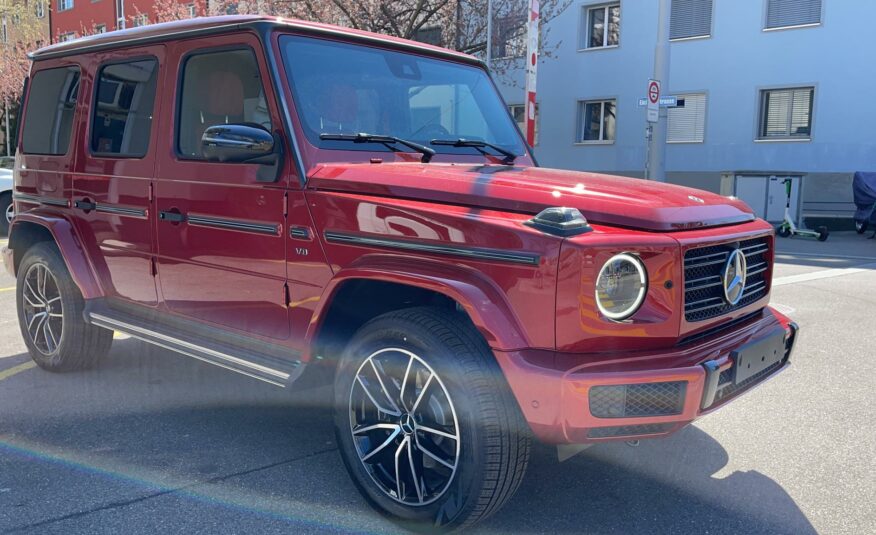 Mercedes Benz G 500 Designo Hyacinth Rouge Interieur Tout Cuir, Rouge, Noir MON 2022 (10204) (2.523.000,00 MAD)