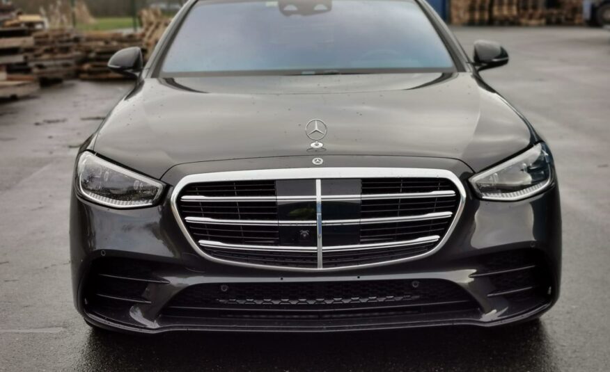 مرسيدس بنز S 500 Obsidian black Leather جلد أسود سبج أحمر حصري MY 2022 (10215) (2.487.000,00 MAD)