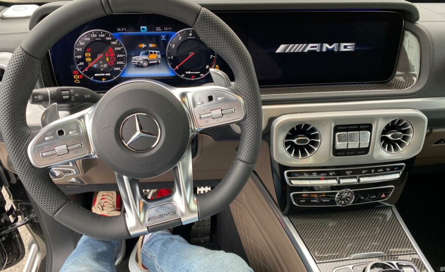 مرسيدس بنز G 63 AMG Magnetite أسود جلد بيج أسود MY 2022 (10196) (4.086.000,00 MAD)