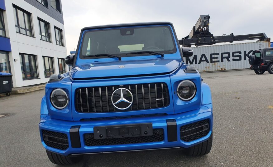 Mercedes Benz G 63 South Sea Blue Upholstery Nappa leather, 2-tone MY 2022 (10207) (4.193.000,00 MAD)