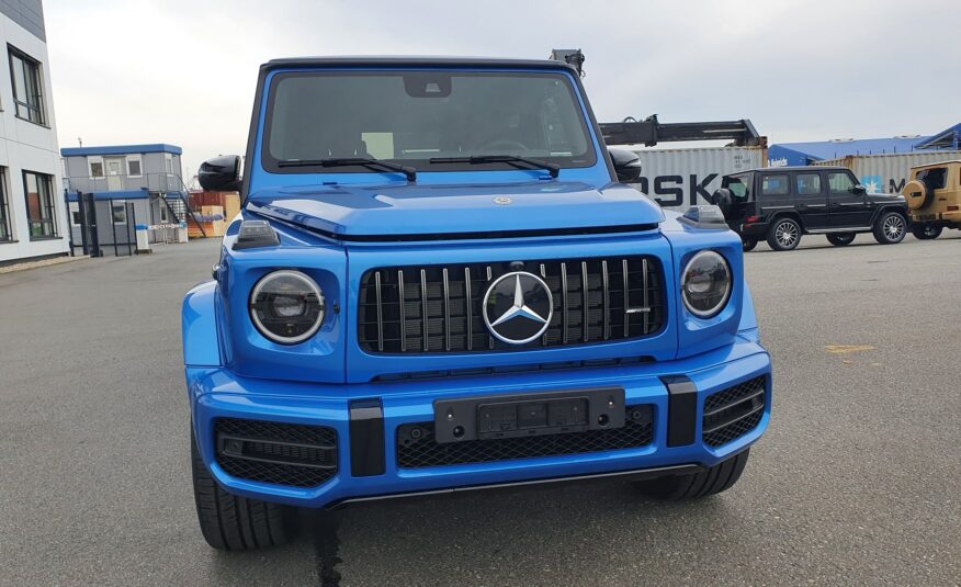 Mercedes Benz G 63 South Sea Blue Upholstery Nappa leather, 2-tone MY 2022 (10207) (4.193.000,00 MAD)