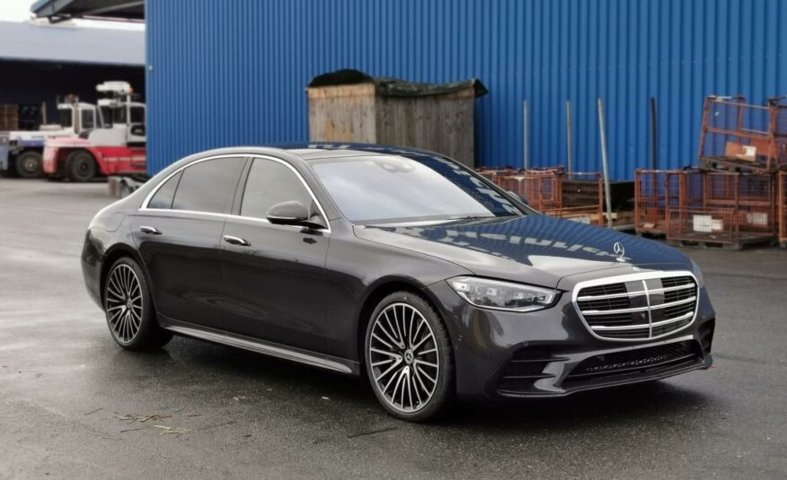 مرسيدس بنز S 500 Obsidian black Leather جلد أسود سبج أحمر حصري MY 2022 (10215) (2.487.000,00 MAD)