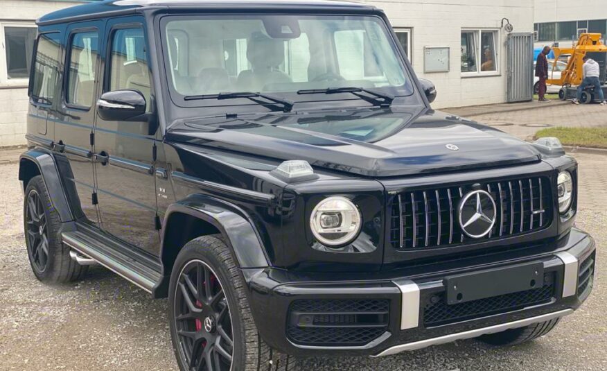 مرسيدس بنز G 63 AMG Obsidian black  سبج أسود سيمانيلين بيج MY 2022 (10195) (4.086.000,00 MAD)