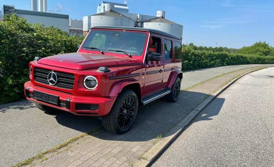 Mercedes Benz G 500 Designo Hyacinth Cuir Rouge Noir MON 2022 (10210) (2.558.000,00 MAD)