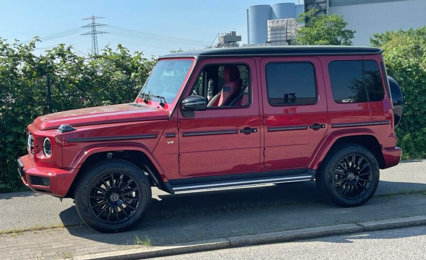 Mercedes Benz G 500 Designo hyacinth red Leather MY 2022 (10210) (2.558.000,00 MAD)