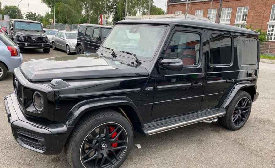 Mercedes Benz G 63 AMG Cuir Noir Rouge Noir MON 2022 (10194) (4.228.000,00 MAD)