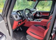 Mercedes Benz G 63 Obsidian black metallic (197) Nappa leather semi aniline red MY 2022 (10187) (4.193.000,00 MAD)