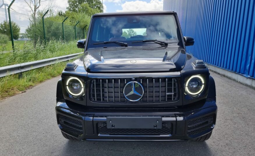 Mercedes Benz G 63 Obsidian black metallic (197) Nappa leather semi aniline red MY 2022 (10187) (4.193.000,00 MAD)