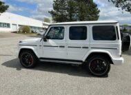 Mercedes Benz G 63 Polar white – standard finish (149) Nappa leather semi aniline red MY 2022 (10164) (4.175.000,00 MAD)