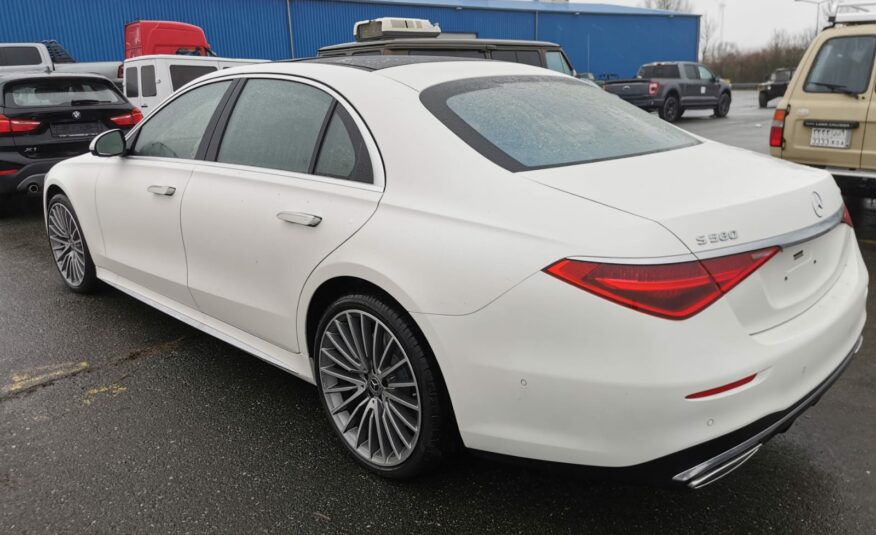 Mercedes Benz S 580 Lonque Diamant Blanc Brillant MON 2022 (10187) (2.540.000,00 MAD)