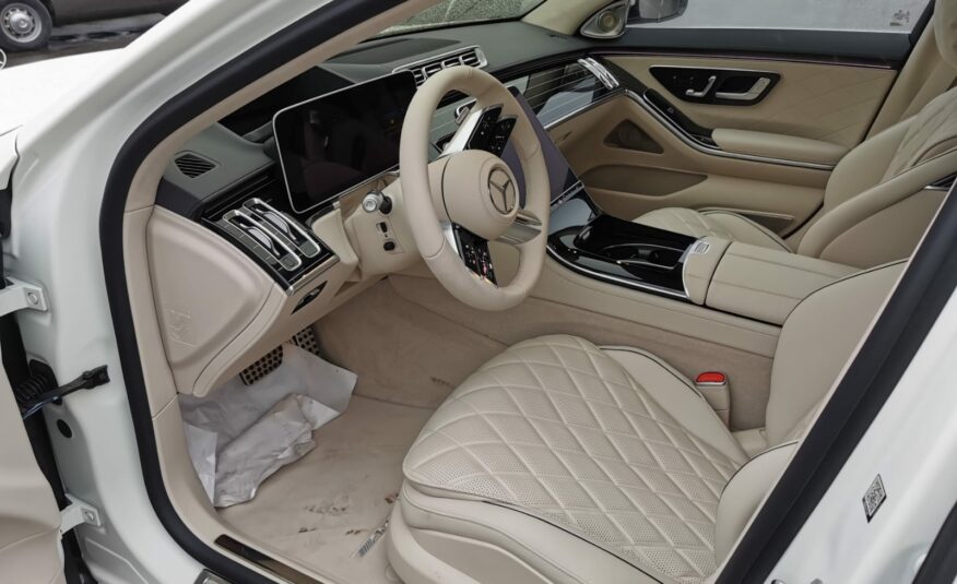 Mercedes Benz S 580 Lonque Diamant Blanc Brillant MON 2022 (10187) (2.540.000,00 MAD)